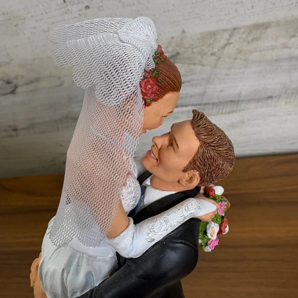 Lenox Thomas Blackshear Ebony Visions FOREVER ONE Wedding‎ Cake Topper 9